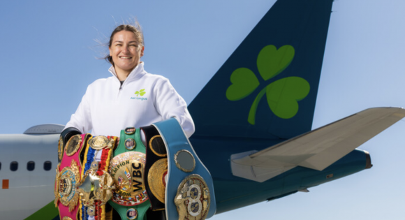 AER LINGUS ANNOUNCES PARTNERSHIP WITH IRISH BOXING ICON KATIE TAYLOR